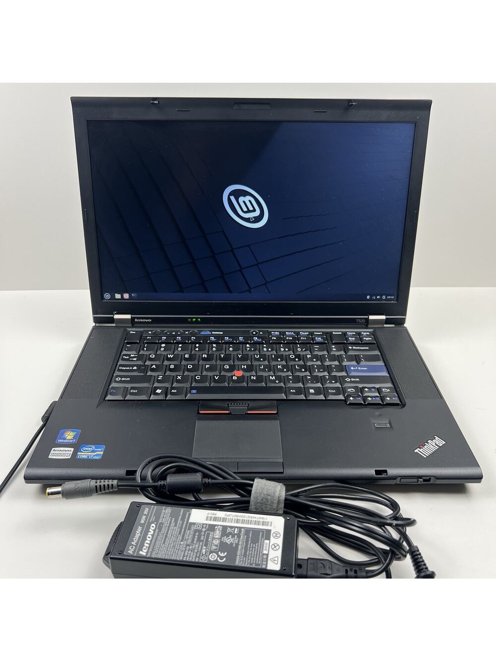 Lenovo ThinkPad T520 Intel i7-2640M 8GB 320GB HDD Linux Mint OS w/ Charger|ELP91